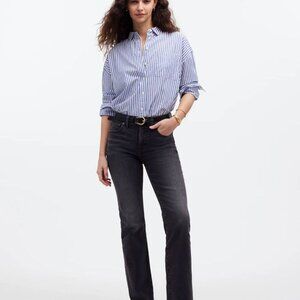 NWT Madewell Kick Out Crop Jeans